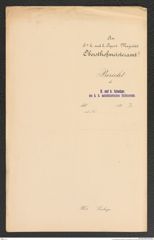 k.k. naturhistorisches Hofmuseum, Intendanzakten 1885-1896 (Hauer), Aktenzahl Z.20.a/1891, Seite 4